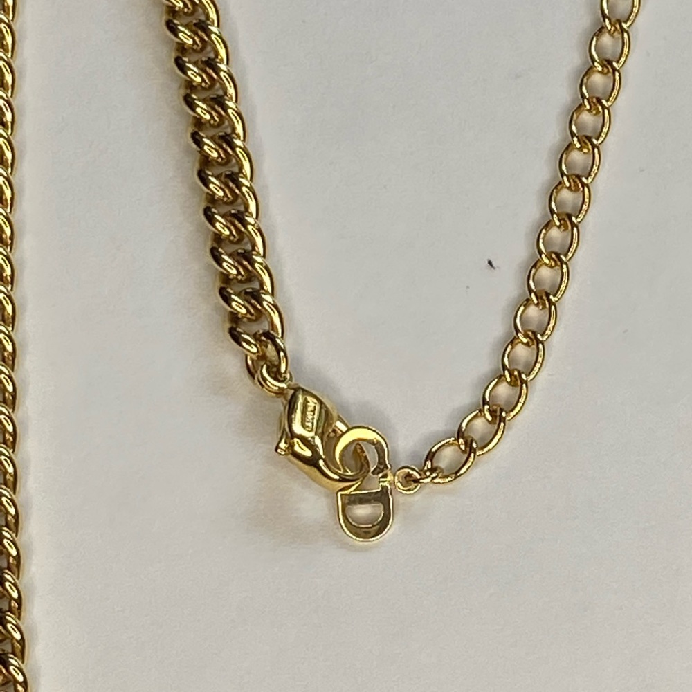 CHRISTIAN DIOR 90’s necklace gold - Picture 6 of 6